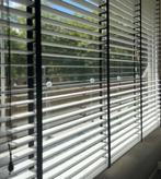 Houten Jaloezie Label 65 Wit 145x175, Ophalen, 150 tot 200 cm, Zo goed als nieuw, Wit