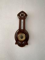 Barometer/Weerstation van Lufft in prachtig houtsnijwerk, Ophalen, Zo goed als nieuw, Weerstation