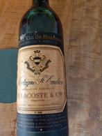 Oude Medoc Wijnfles - Vintage, Verzamelen, Ophalen of Verzenden, Gebruikt, Frankrijk, Rode wijn