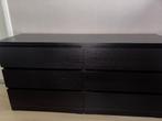 IKEA Ladekast Zwart - 160cm breed, Huis en Inrichting, Kasten | Dressoirs, Overige materialen, 150 tot 200 cm, Ophalen of Verzenden