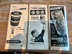 OUDE RECLAME KNIPSEL Pastachoco/Calve pindakaas/ Bolletje, Verzamelen, Ophalen of Verzenden, 1920 tot 1940, Knipsel(s)