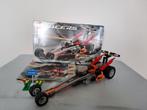 Lego 8471 Nitro Burner, Lego Racers, Ophalen of Verzenden, Gebruikt, Complete set, Lego