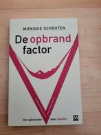 Monique Schouten - De opbrandfactor boek, Ophalen of Verzenden, Zo goed als nieuw, Monique Schouten