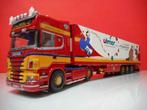 TEKNO SCANIA R TOPLINE KLAPPENECKER 54202, Ophalen of Verzenden, Nieuw, Bus of Vrachtwagen, Tekno