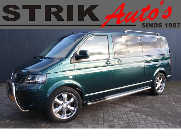 Volkswagen Transporter 2.5 TDI 340 L2 Highline DC - MARGE -, Auto's, Bestelauto's, Bedrijf, Te koop, ABS, Airbags, Airconditioning