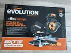 NIEUW in de doos afkort zaag evolution type EXT 18V, Doe-het-zelf en Verbouw, Gereedschap | Zaagmachines, Ophalen of Verzenden