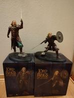Sideshow weta LOTR Theoden en Eowyn statue met doos samen, Verzamelen, Lord of the Rings, Beeldje of Buste, Ophalen of Verzenden
