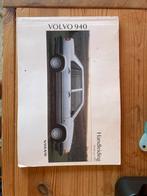 Volvo 940 Handleiding 1991, Ophalen of Verzenden, Gelezen, Volvo