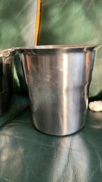 Champagne koeler h 20 cm ijsemmer apple bandit  ijsemmer, Ophalen, Zo goed als nieuw, RVS, Met handgreep