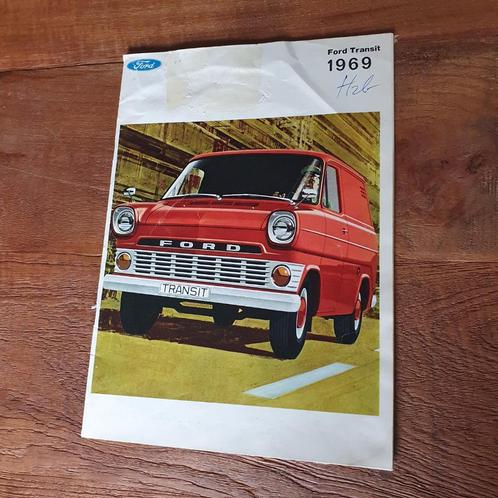 verkoopfolder Ford Transit (jaren 60/70), Boeken, Auto's | Folders en Tijdschriften, Zo goed als nieuw, Ford, Ophalen of Verzenden