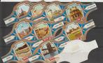 reeks 833  zichten  1-10  sigarenbandjes, Verzamelen, Rookartikelen, Aanstekers en Luciferdoosjes, Verzenden, Sigarenbandjes