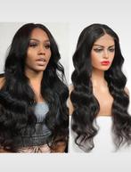 24 inch Pruik/ wig 100% menselijke haar, Ophalen of Verzenden, Nieuw, Pruik of Haarverlenging