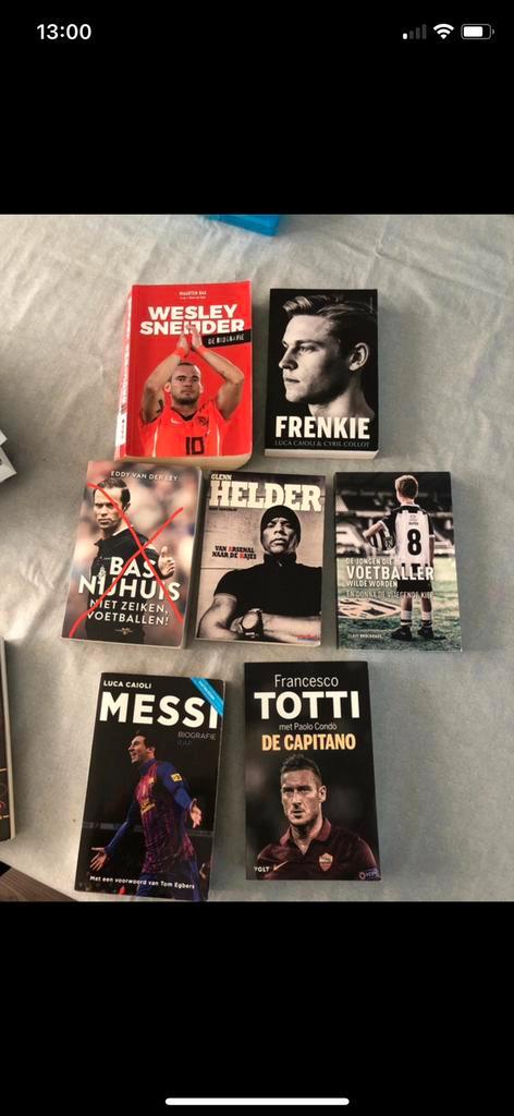 Voetbalboeken (nog 6x) Mag ook per stuk, Boeken, Sportboeken, Zo goed als nieuw, Balsport, Ophalen of Verzenden