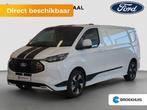 Ford Transit E-Custom 340 L2H1 Sport 65 kwh | 218pk | 2300kg, Auto's, Automaat, Achterwielaandrijving, Wit, Nieuw