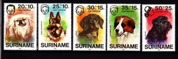 TSS Kavel 260028 Suriname republiek honden fauna PF  minr 73