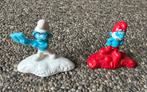 Kleine smurf figuurtjes op berg, Ophalen of Verzenden, Zo goed als nieuw