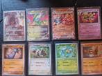 Pokemon verschillende hits en  holo en reverse holo kaarten, Ophalen of Verzenden, Zo goed als nieuw, Meerdere kaarten