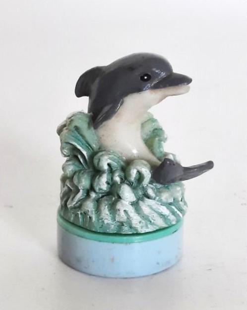 Dolfijn tevens stempel van dolfijn, Antiek en Kunst, Curiosa en Brocante, Ophalen