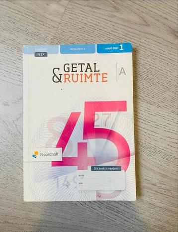 Getal & Ruimte Wiskunde A HAVO - Complete Set beschikbaar voor biedingen