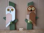 Kapstok 74 Set van 2 vogels, Wandkapstok, Nieuw, Ophalen of Verzenden, Minder dan 100 cm