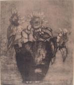 Dirk Roggeveen (1872-1955 - Stilleven - ets, Antiek en Kunst, Kunst | Etsen en Gravures, Verzenden