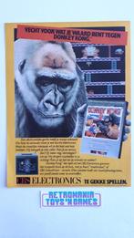 advertentie origineel - CBS electronics donkey kong jaren 80, Verzamelen, Tijdschriften, Kranten en Knipsels, Verzenden
