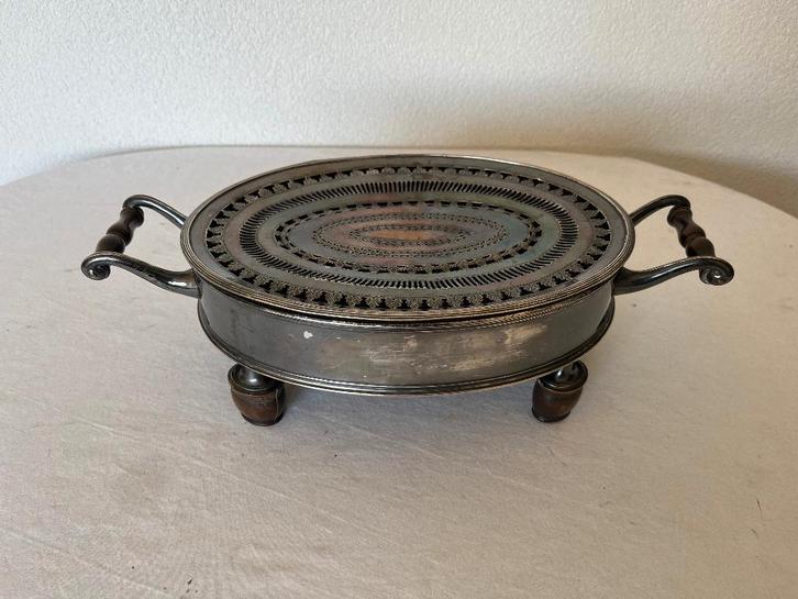 Oude Antieke Brander Comfoor Warmhouder Warmer Stoof Rechaud, Antiek en Kunst, Curiosa en Brocante, Ophalen of Verzenden