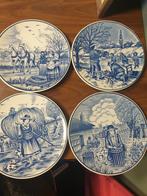 Ventage Set Royal Delfts Wandborden, Ophalen of Verzenden