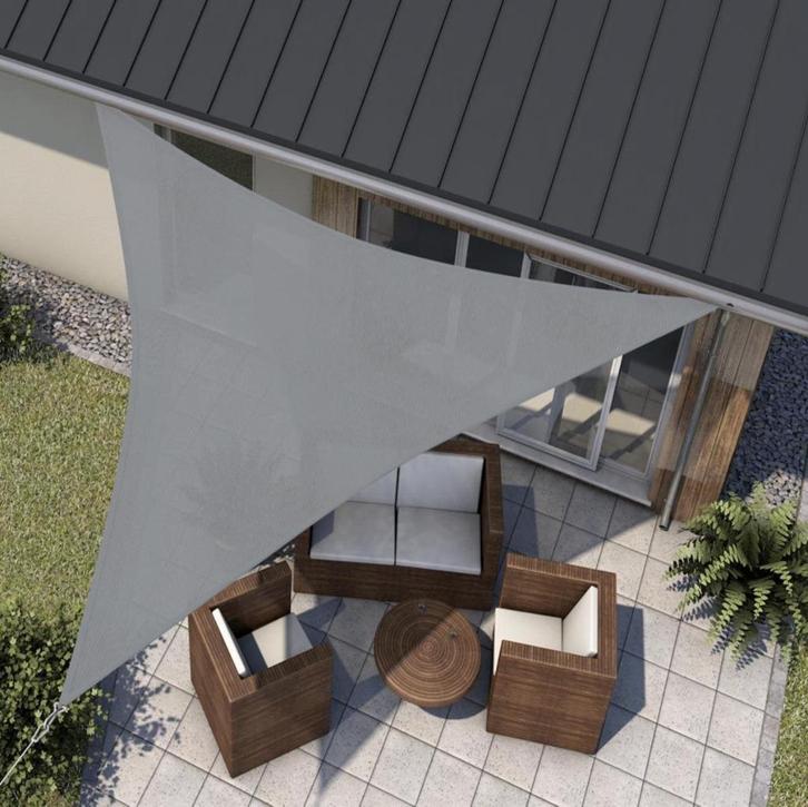 schaduwdoek overkapping  zonwering einde zomer koopje nieuw, Tuin en Terras, Schaduwdoeken, Nieuw, Ophalen of Verzenden