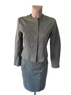 Hugo Boss pak grijs S, Kleding | Dames, Ophalen of Verzenden, Zo goed als nieuw, Maat 36 (S), Grijs