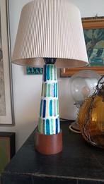 Ultra zeldzame Alvino Bagni lamp, Minder dan 50 cm, Hout, Ophalen of Verzenden, Zo goed als nieuw