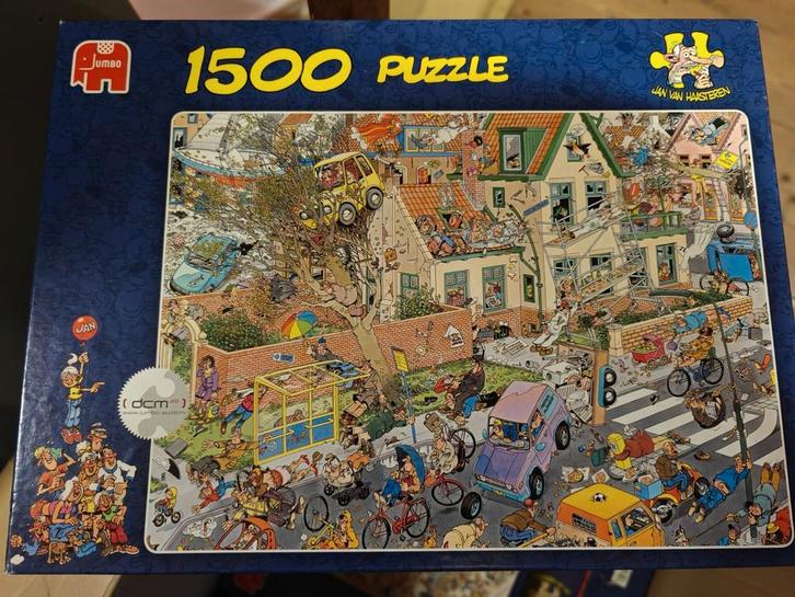 Jan van Haasteren puzzels divers 1000, 1500 stukjes, Hobby en Vrije tijd, Denksport en Puzzels, Zo goed als nieuw, 500 t/m 1500 stukjes