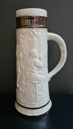 Hoge vintage bierpul van Kegler Katzhütte DDR 1960-70, Ophalen of Verzenden, Gebruikt, Pul(len), Overige merken