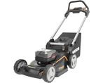 Worx accu grasmaaier met mulching WG749E 40V (2x20V), Nieuw, 40 t/m 49 cm, Opvangbak, Accu-grasmaaier