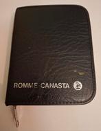 Romme Canasta Kaartspel in leren etui van Pelikan, Hobby en Vrije tijd, Gezelschapsspellen | Kaartspellen, Ophalen of Verzenden