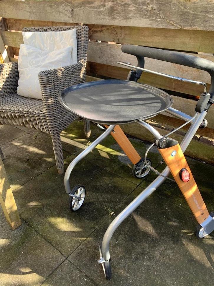 Trust indoor rollator let’s go, Diversen, Rollators, Zo goed als nieuw, Lichtgewicht, Opvouwbaar, Ophalen of Verzenden