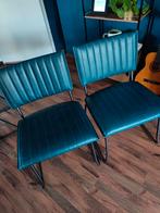 Eetkamerstoelen, Huis en Inrichting, Ophalen, Kunststof, Gebruikt, Twee