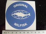 sticker original nilfisk logo, Verzenden, Zo goed als nieuw, Merk
