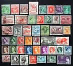 Australië : 45 oude zegels jaren '20 - '60, Ophalen of Verzenden, Gestempeld