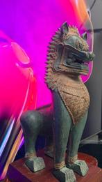 EXTRAORDINARY GREEN COLLECTTION THAIS IN MASSIVE BRONZE, Ophalen