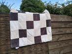 Zacht boxkleed in zandkleur 100 x 90 cm., Kinderen en Baby's, Boxen, Ophalen, Zo goed als nieuw, Rechthoekig, Boxkleed