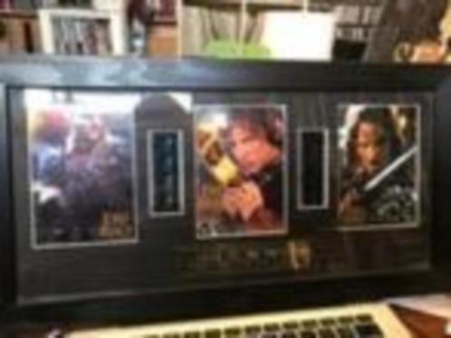 Lord of The Rings genummerde dubbele filmcell in display, Verzamelen, Lord of the Rings, Zo goed als nieuw, Overige typen, Ophalen