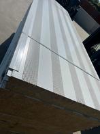 sandwichpanelen steenwol perfo en pir panelen, Doe-het-zelf en Verbouw, Platen en Panelen, Ophalen, Gebruikt, Overige materialen