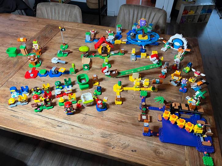 Heel veel Lego Mario, Kinderen en Baby's, Speelgoed | Duplo en Lego, Gebruikt, Lego, Complete set, Ophalen of Verzenden