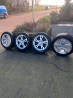 17 inch lichtmetalen velgen met winterbanden, Auto-onderdelen, Banden en Velgen, Ophalen, Velg(en), 17 inch, Winterbanden