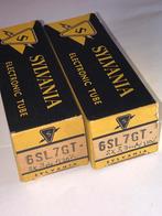 Sylvania usa paar pre amp buizen type 6SL7GT nosn, Antiek en Kunst, Ophalen of Verzenden