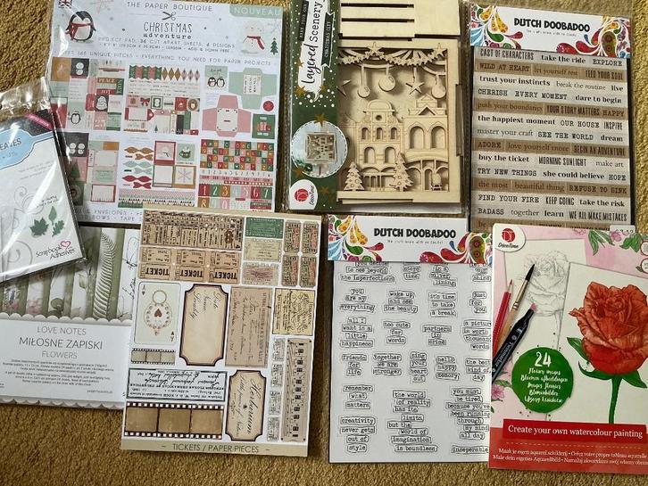 Knutselpakket, van alles wat, Hobby en Vrije tijd, Knutselen, Nieuw, Knutselwerk, Ophalen of Verzenden