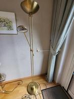 Staande vloerlamp met dimmer (2 lampen), Huis en Inrichting, Lampen | Vloerlampen, Ophalen, Zo goed als nieuw, Overige materialen