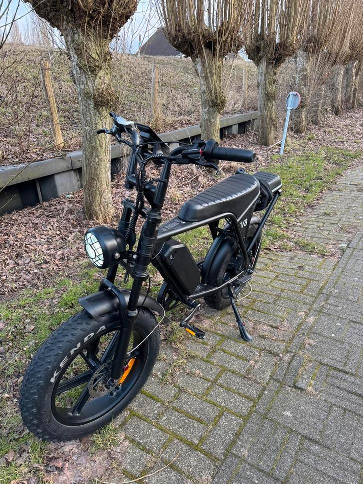 OUXI V8 – 2 batterijen – instelbaar display, Fietsen en Brommers, Elektrische fietsen, Gebruikt, Overige merken, 59 cm of meer