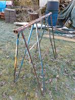 metselschraag schraag steiger bok, Ophalen, Gebruikt, Rolsteiger of Kamersteiger, 5 meter of hoger